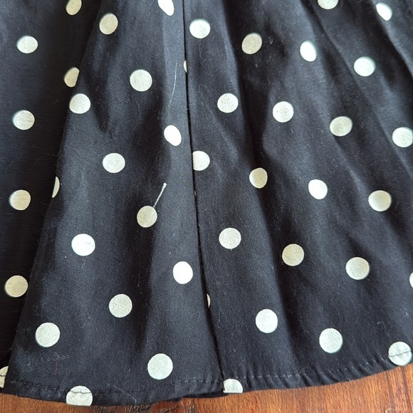 Rampage Dress Polka Dot Black White 1999 Y2K jr 3 - Picture 7 of 7